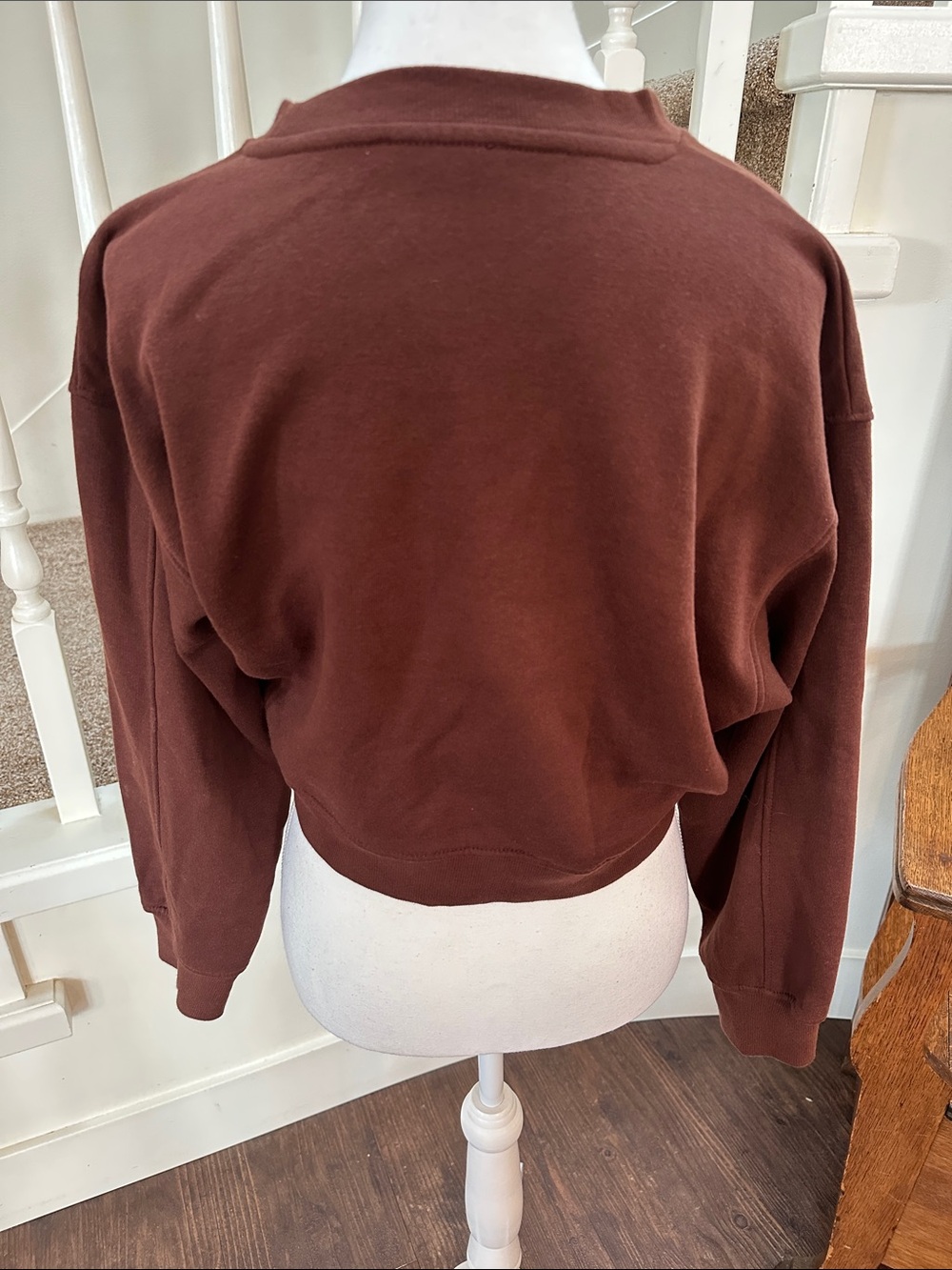 Zara cropped sweatshirt - Picture 4 of 6